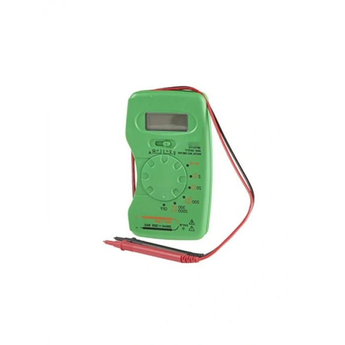 Dijital Multimetre - Voltmetre/Ampermetre/OHM Test Cihazı