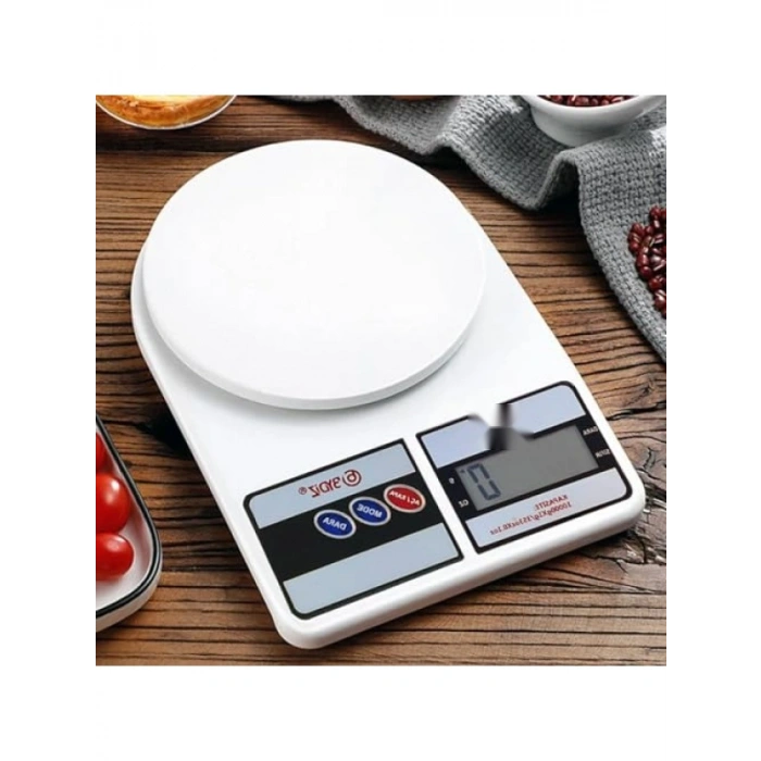 Dijital Mutfak Terazisi - 10 kg Kapasite ve LCD Ekran