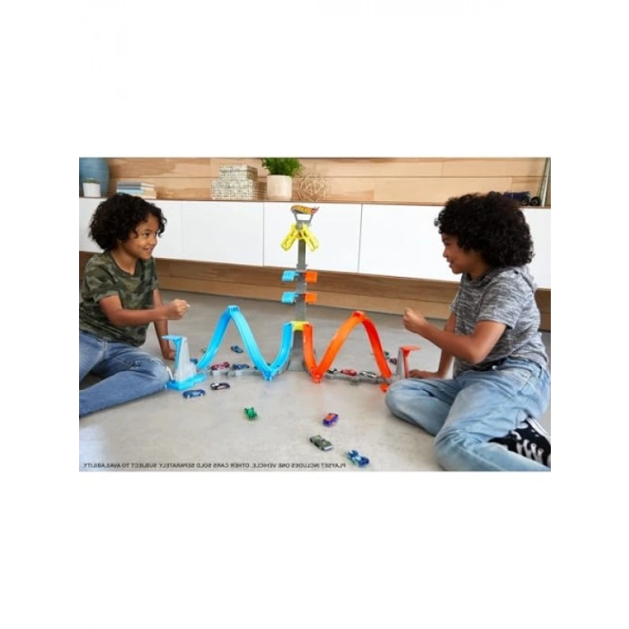 Dikey Uçuş Heyecanı Yarış Pisti - 5-10 Yaş Arası Çocuklar İçin