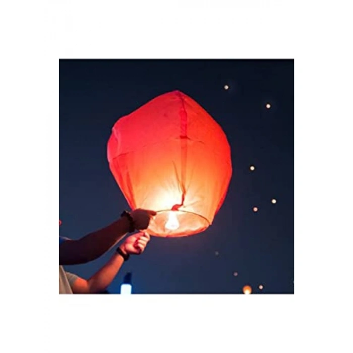 Dilek Feneri Uçurmak İçin Işıltılı Balon