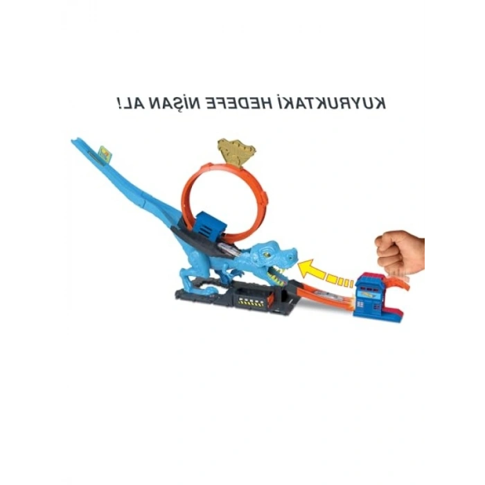 Dinozor ile Mücadele Oyun Seti - Hot Wheels Şehri