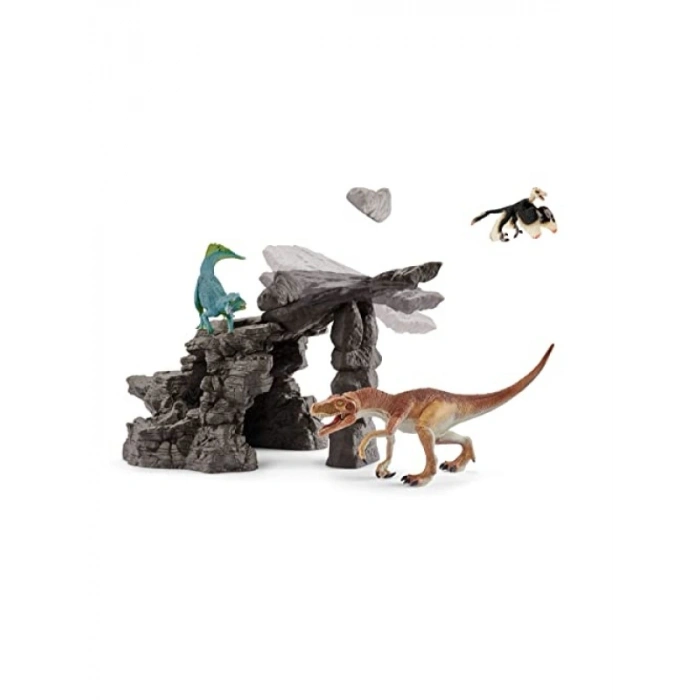 Dinozor Temalı Mağara Oyun Seti