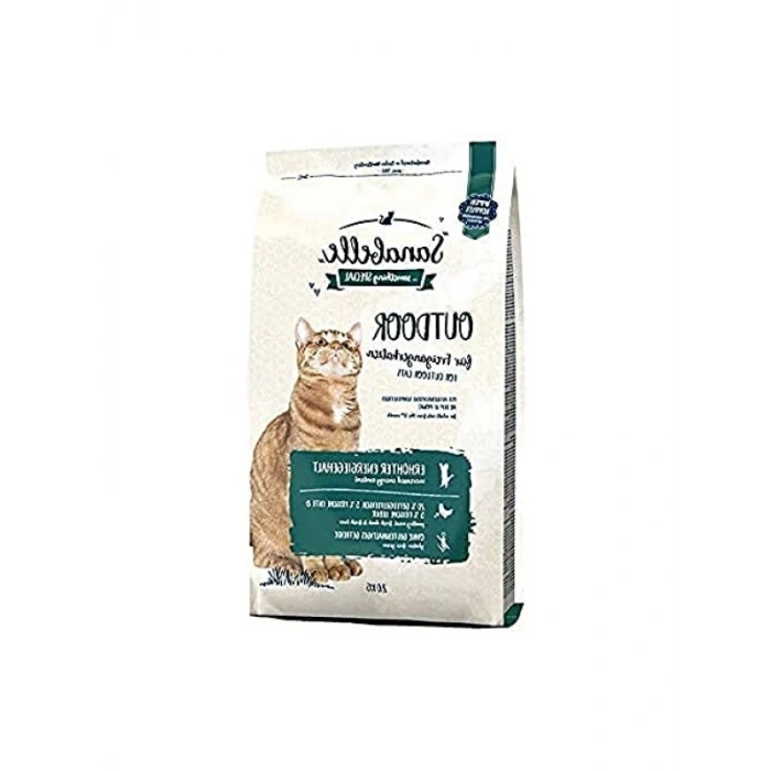 Dış Mekan Yetişkin Kediler İçin Kuru Mama - 2500 g