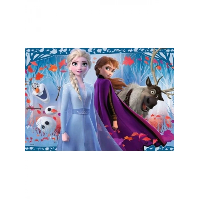 Disney Frozen Temalı 2x12 Parça Puzzle Seti