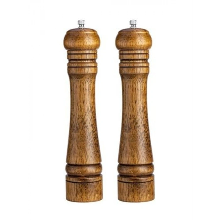 Doğal Ahşap Gövdeli Öğütücü, 27 Cm