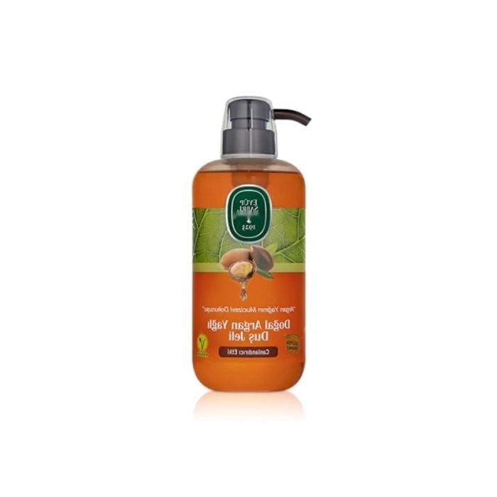 Doğal Argan Yağlı Duş Jeli - 600 ml, Cilt Dostu