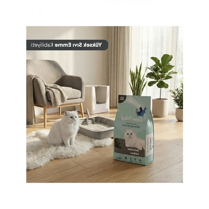 Doğal Bentonit Topaklanan Kedi Kumu 10 LT