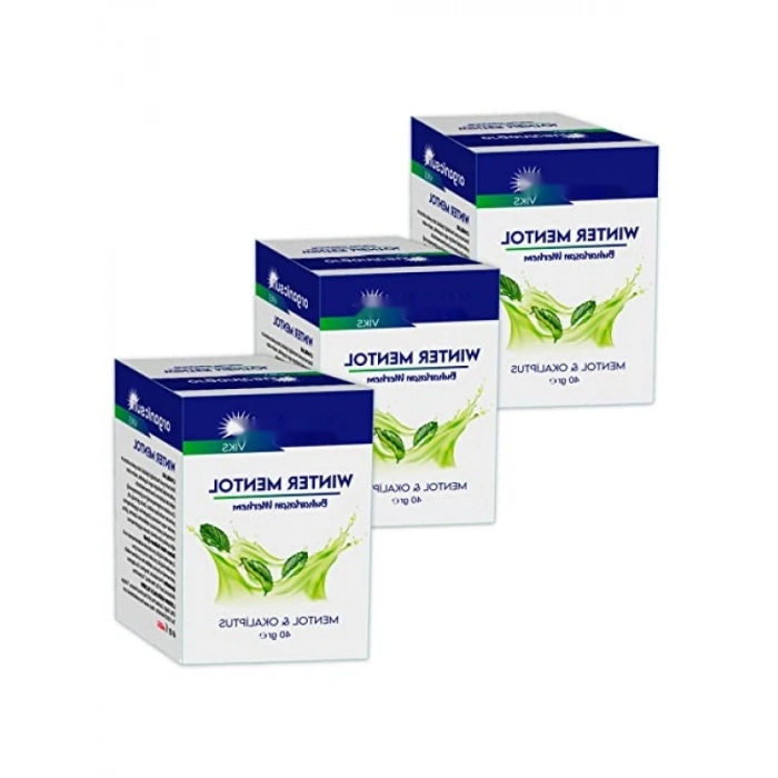 Doğal Bileşenlerle Zenginleştirilmiş Mentol Buharlaşan Merhem - 40 Gr x 3 Adet
