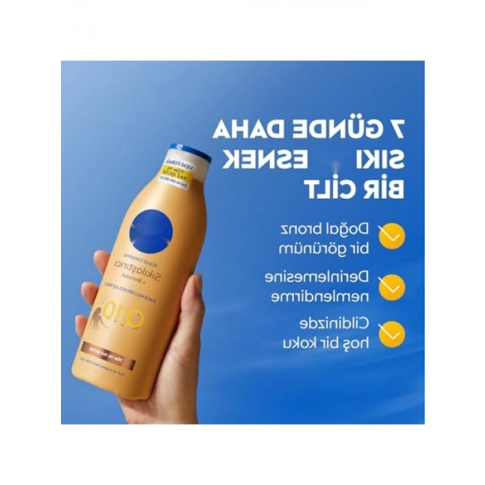 Doğal Bronzlaştırıcı ve Sıkılaştırıcı Vücut Losyonu - 250ml