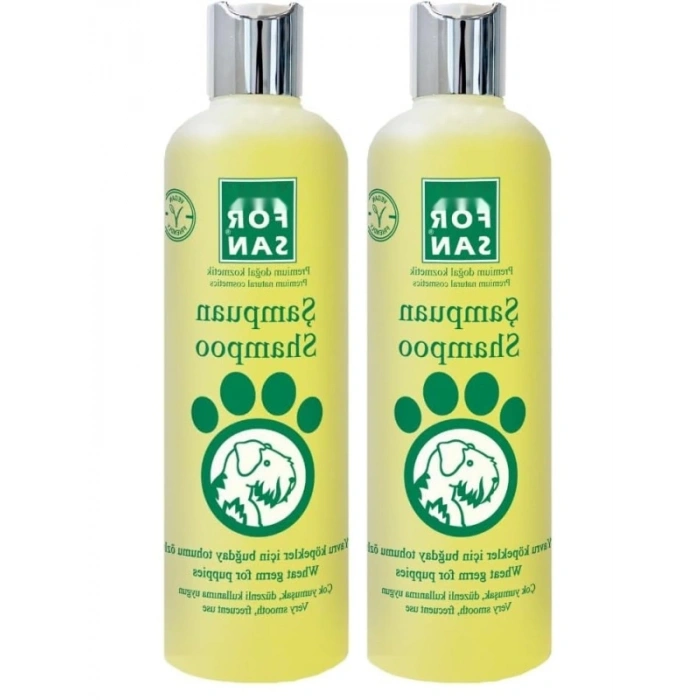 Doğal Buğday Tohumu Özlü Köpek Şampuanı 300 ml 2li Paket