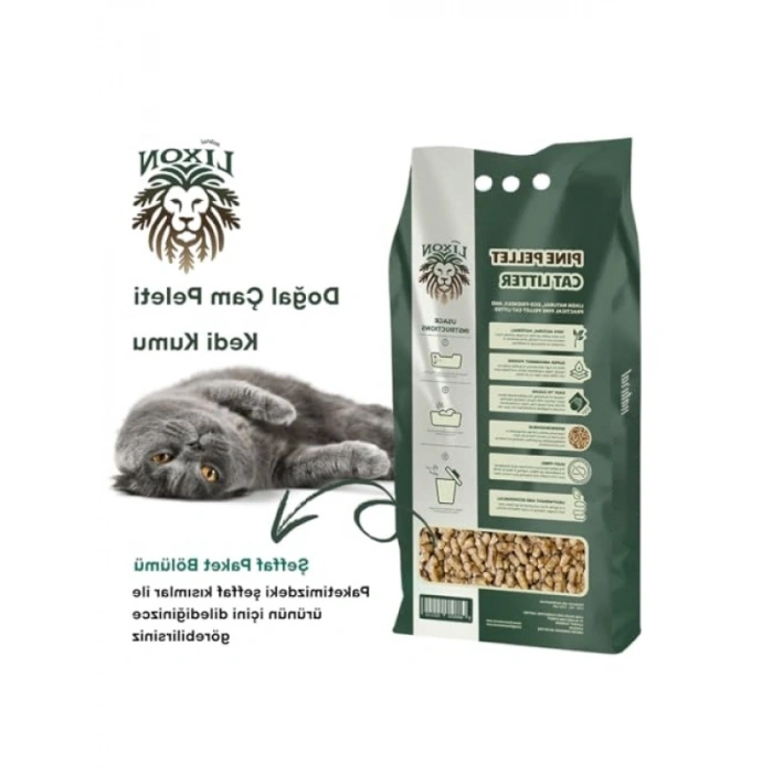 Doğal Çam Peleti Kedi Kumu, 5 kg (10L)