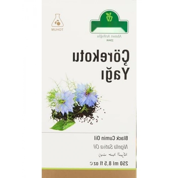 Doğal Çörek Otu Yağı 250 ml - Cilt Bakımı için Besleyici