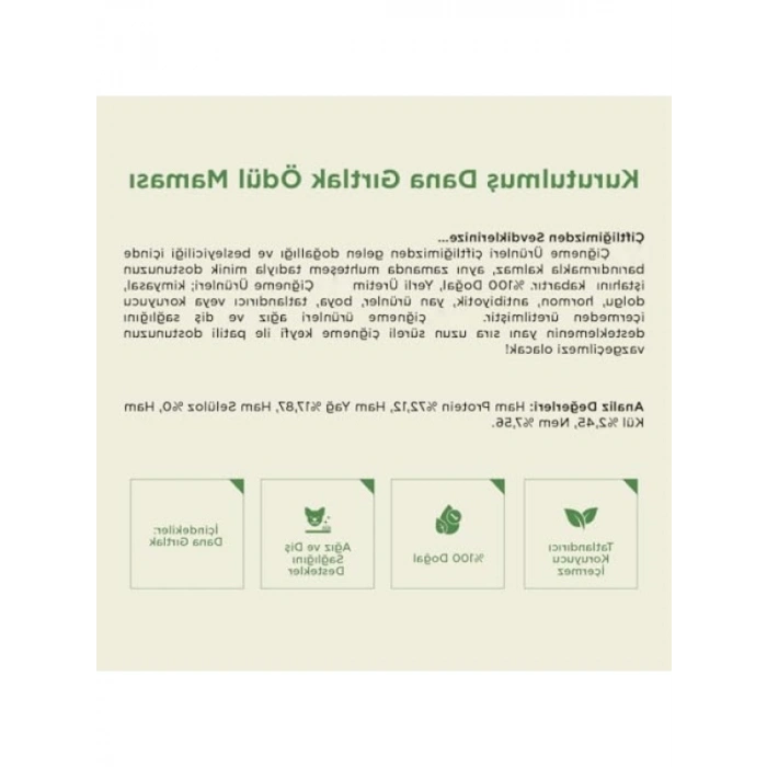 Doğal Dana Gırtlak Çiğnemelik Ödül Maması - %100 Organik - 100 gr