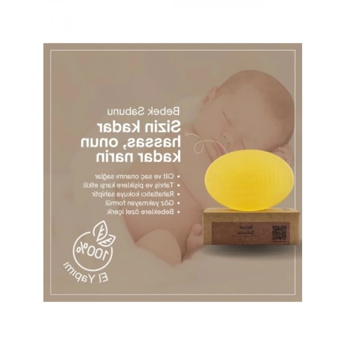 Doğal El Yapımı Bebek Sabunu 90gr