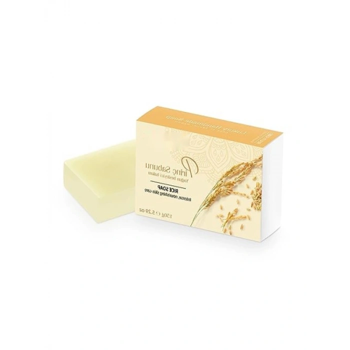 Doğal El Yapımı Cilt Beyazlatıcı Pirinç Sabunu - 150 gr