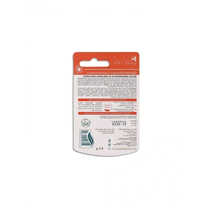 Doğal Güneş Koruyucu Dudak Kremi - SPF 30, 4.5 gr