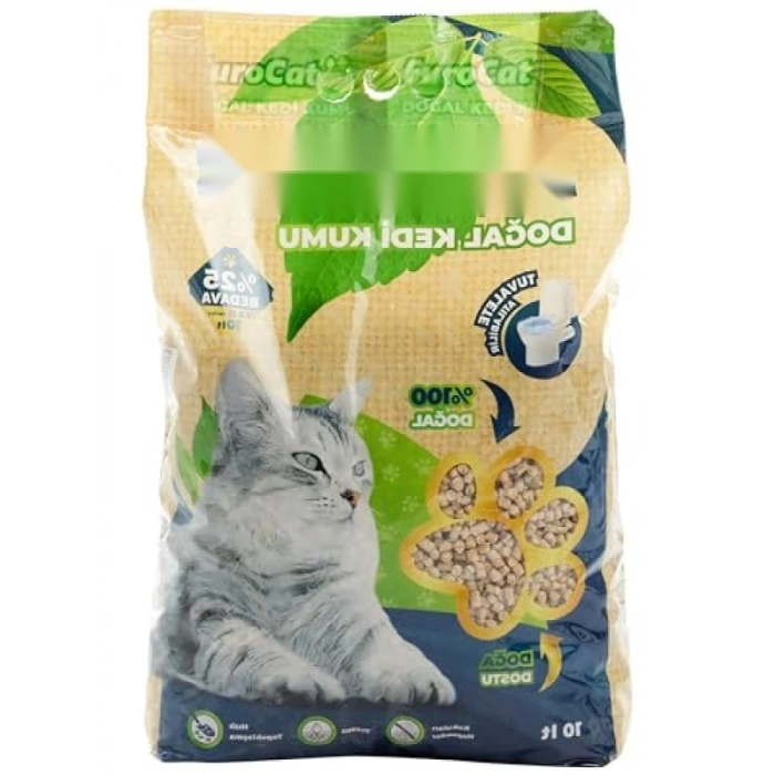 Doğal İçerikli Kedi Kumu 10 Lt.