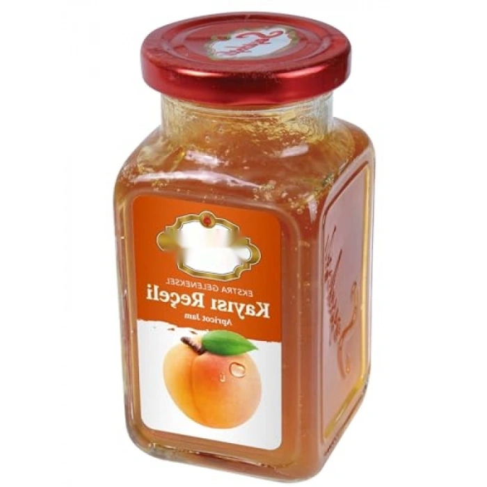 Doğal Kayısı Reçeli, 380g Cam Kavanoz