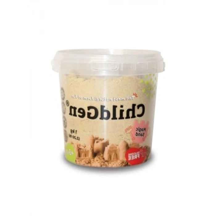 Doğal Kinetik Kum, 1 kg, Yaratıcı Aktiviteler için