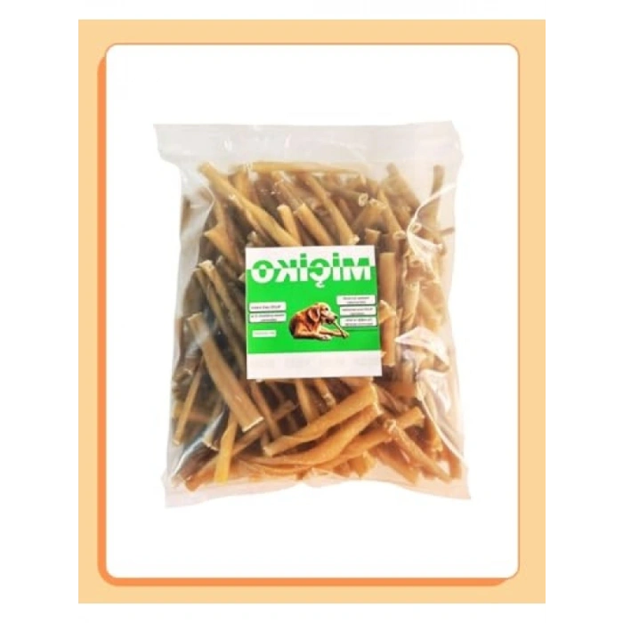 Doğal Kırık Burgu Çubuk Çiğneme Kemiği - 500 Gr