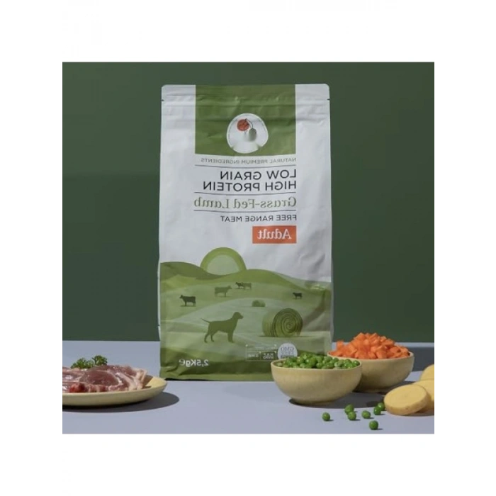 Doğal Kuzu Etli Yetişkin Köpek Maması - 2.5 kg