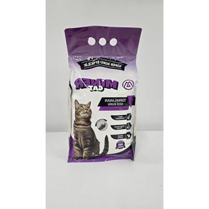 Doğal Lavanta Kokulu 5 Lt Kedi Kumu