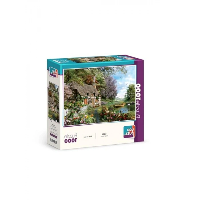 Doğal Malzemeden Üretilmiş 1000 Parça Puzzle