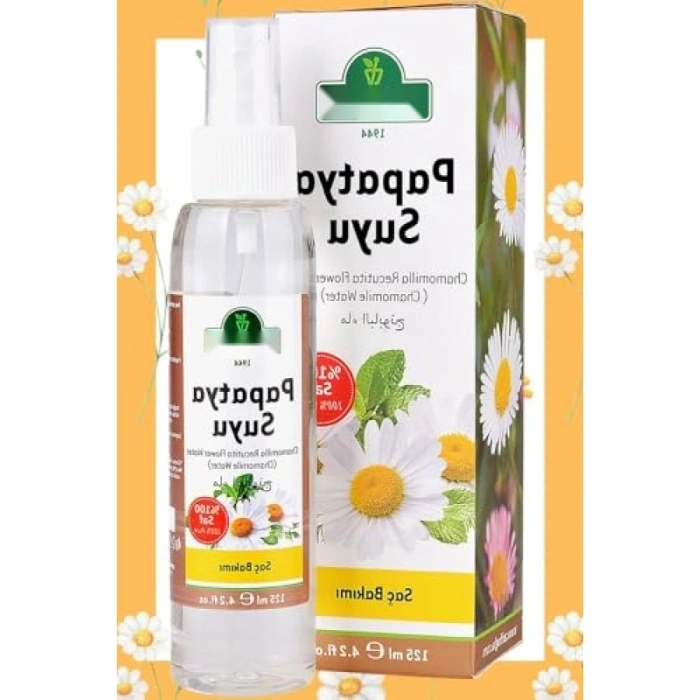 Doğal Papatya Suyu - Saç Açıcı ve Cilt Bakım Suyu 125 ml