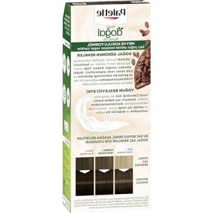 Doğal Renkler Amber Kahve Saç Boyası