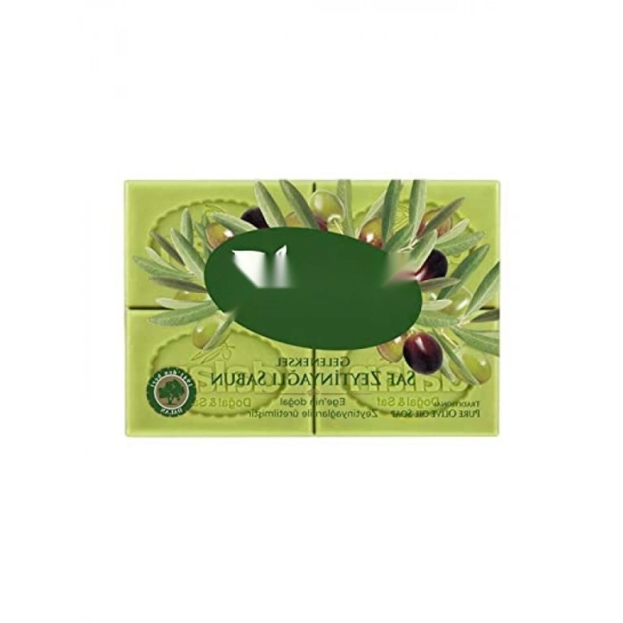 Doğal Saf Zeytinyağlı Banyo Sabunu - 150x4 g