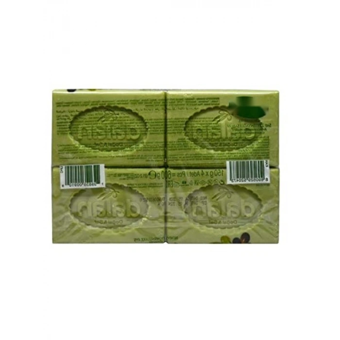 Doğal Saf Zeytinyağlı Banyo Sabunu - 150x4 g