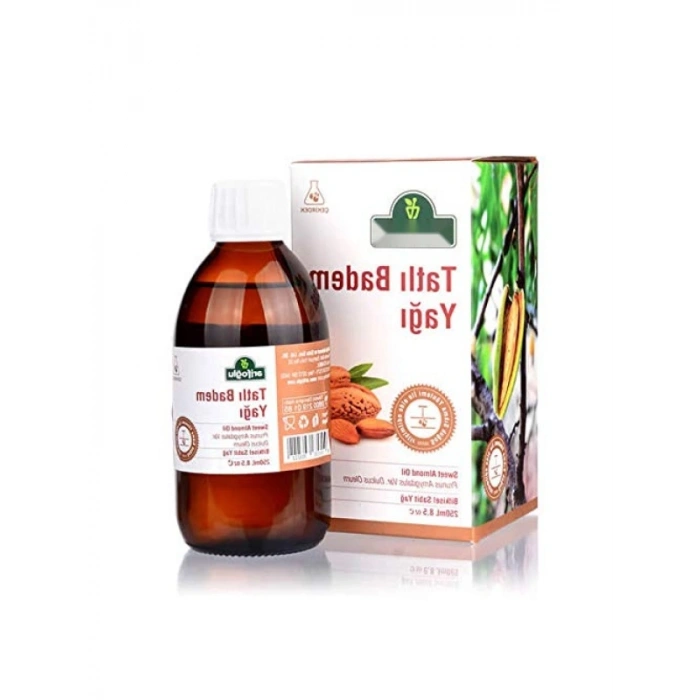 Doğal Tatlı Badem Yağı 250 ml - Cilt ve Saç Bakımında Besleyici