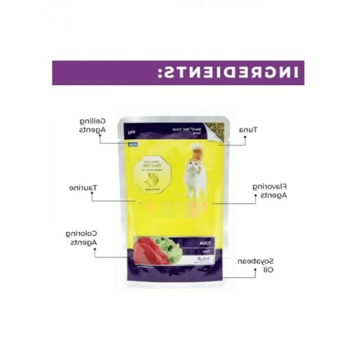 Doğal Ton Balıklı Yetişkin Kedi Konservesi 80 Gr