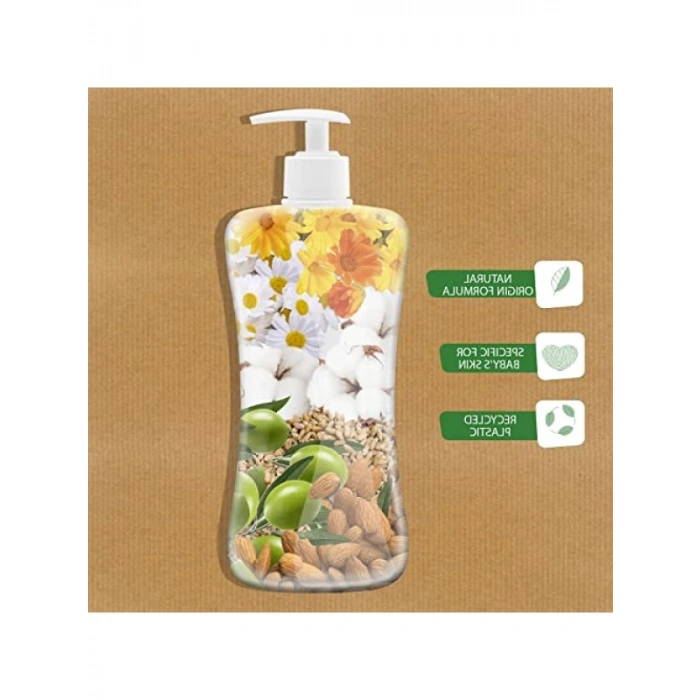 Doğal Vücut Losyonu, 200 ml, Badem Sütü ile Zenginleştirilmiş