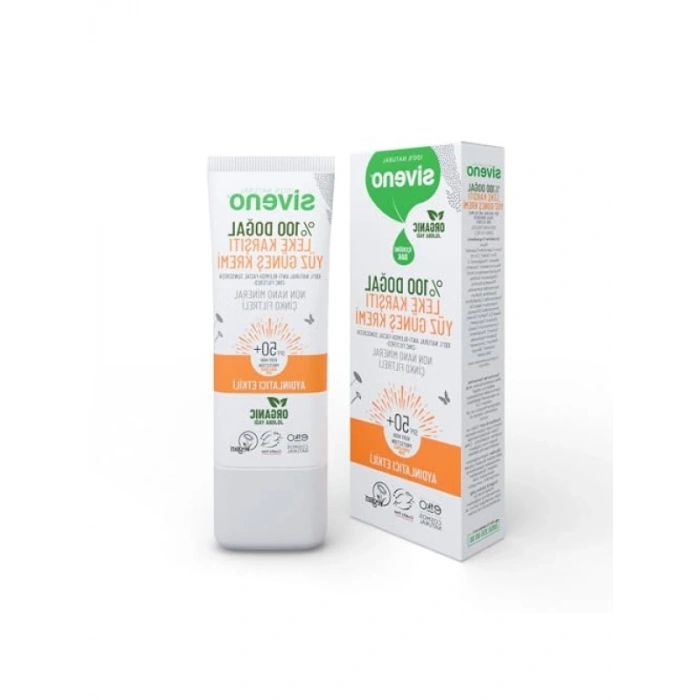 Doğal Yüz Güneş Kremi - Leke Karşıtı, SPF 50+, 30 ML