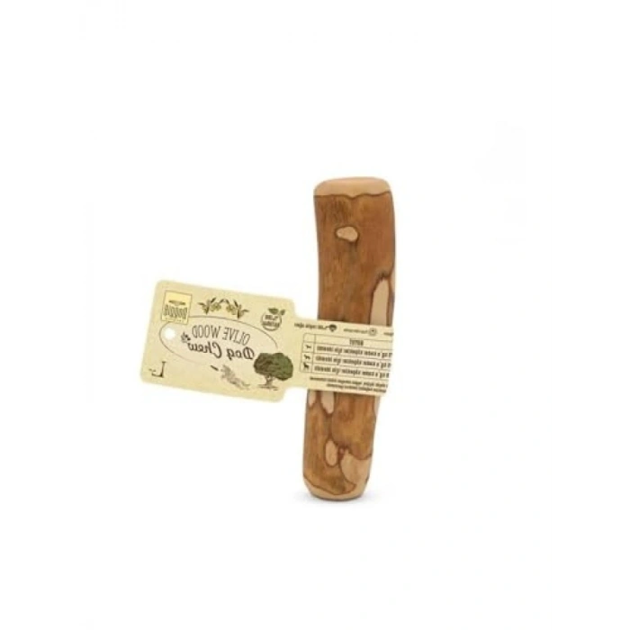 Doğal Zeytin Ağacı Köpek Çiğneme Oyuncağı, 35cm