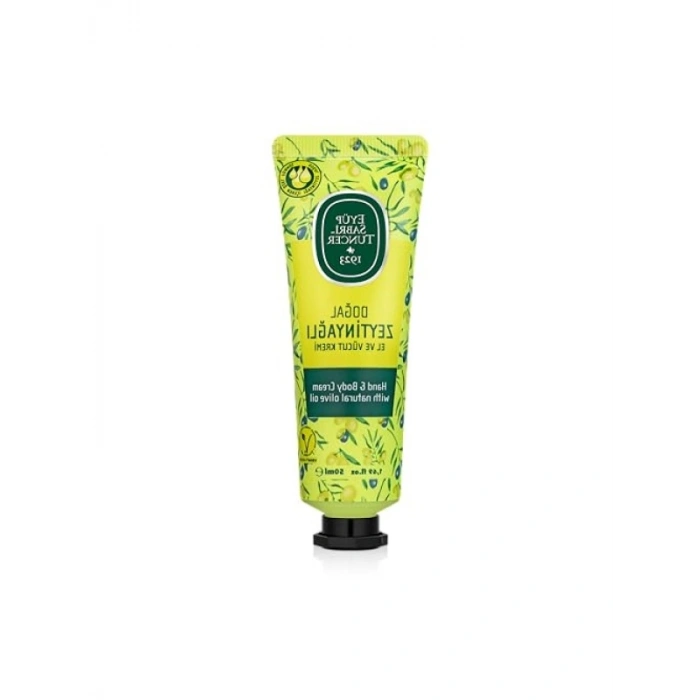 Doğal Zeytinyağlı El ve Vücut Kremi - 50 ML