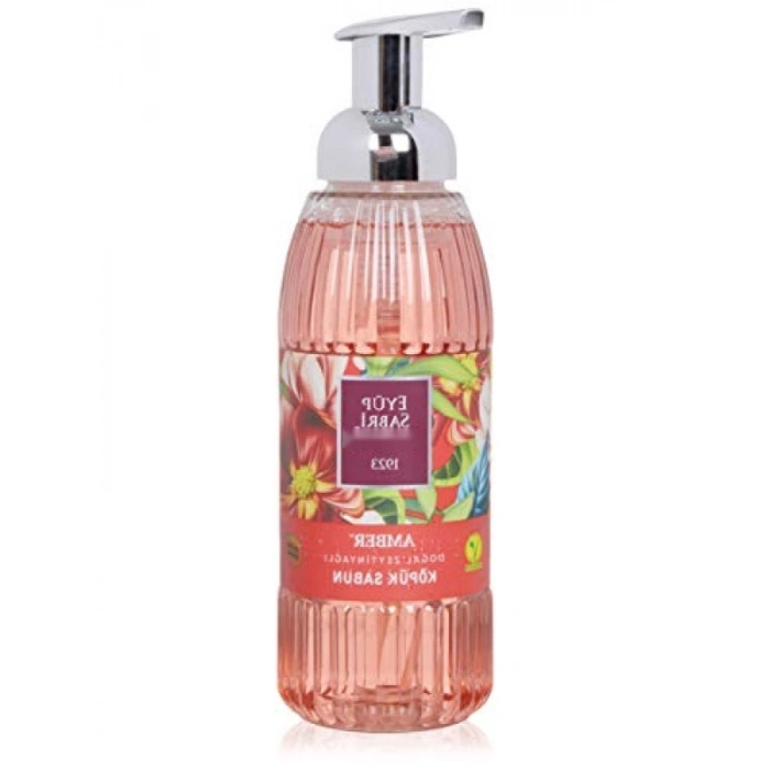 Doğal Zeytinyağlı Köpük Sabun - Amber Kokulu, 500 ml