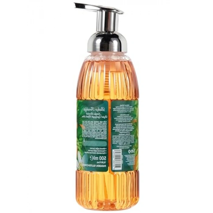 Doğal Zeytinyağlı Köpük Sabun - Antalya Portakalı, 500 ml