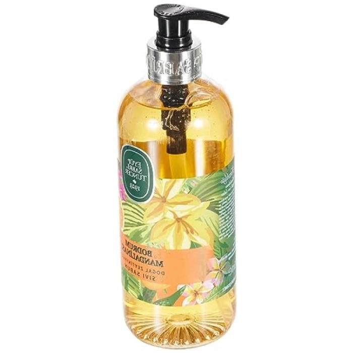 Doğal Zeytinyağlı Sıvı Sabun - Bodrum Mandalinasi - 500ml