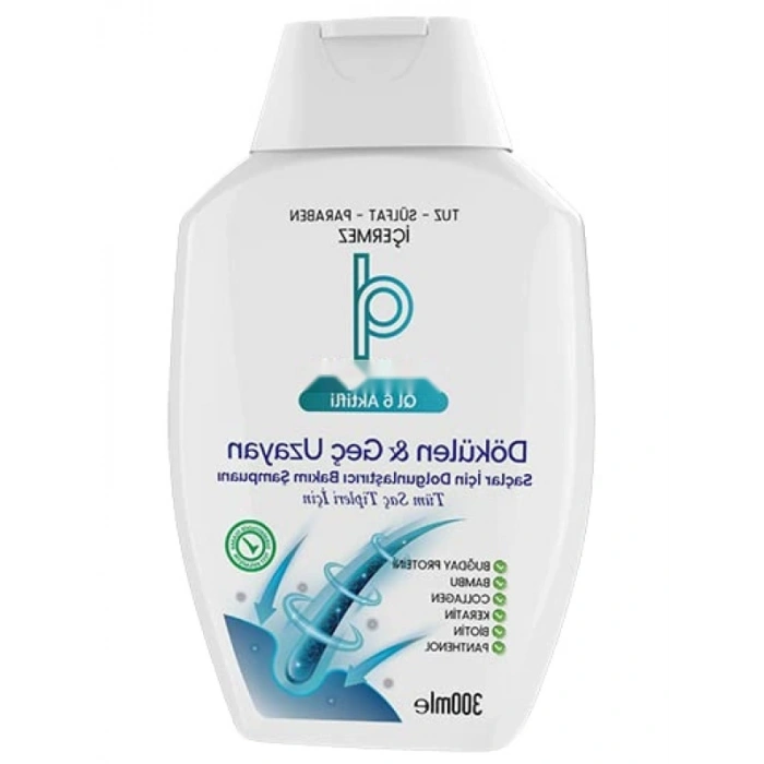 Dökülme Karşıtı Şampuan - 300ml, Tuzsuz ve Parabensiz