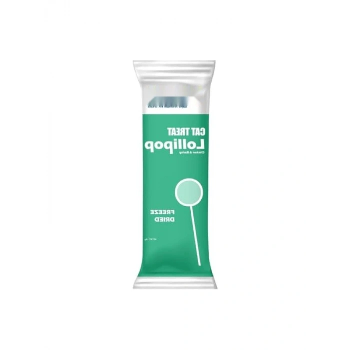 Dondurularak Kurutulmuş Kedi Ödülü - Lolipop, 1.4 Gr x 5 Adet