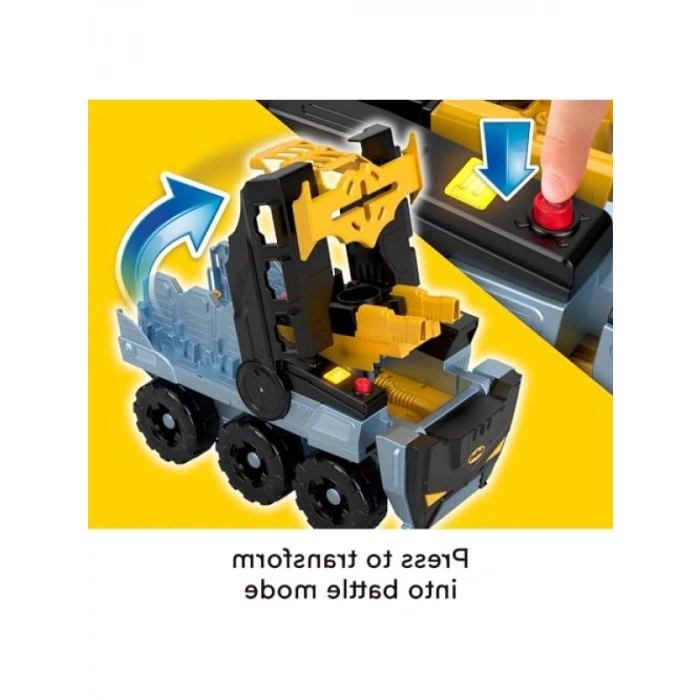 Dönüşebilen 43 cm Bat-Tank™ Oyun Aracı ve Batman Figürü, Işık ve Ses Efektli