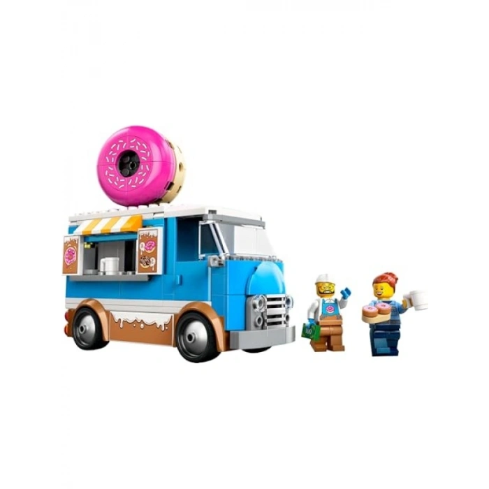 Donut Kamyonu ile Eğlenceli LEGO Oyun Seti