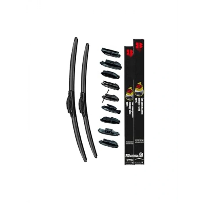 Dört Mevsim Silecek Takımı - Toyota Corolla için 2li Set (650/350 mm)