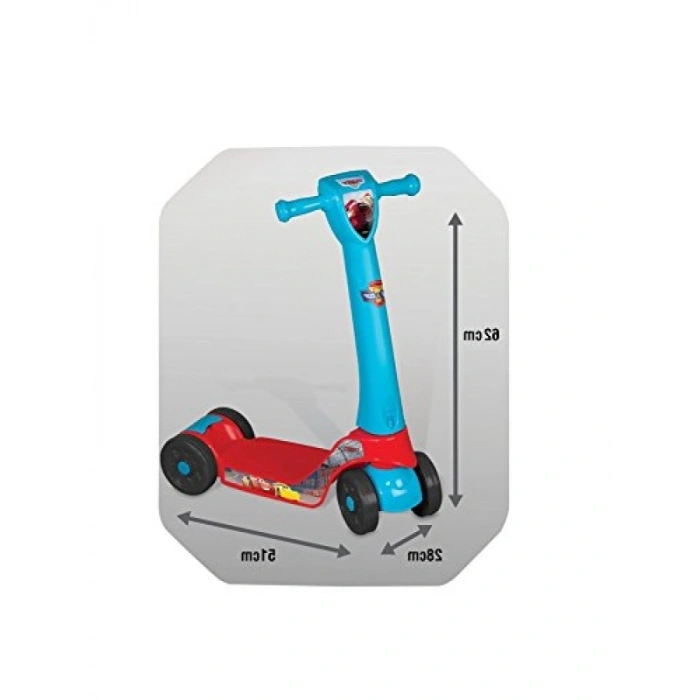 Dört Tekerlekli Scooter, 54.5 x 17 x 25.5 cm, 1 Yaş ve Üzeri İçin Eğlenceli Araç