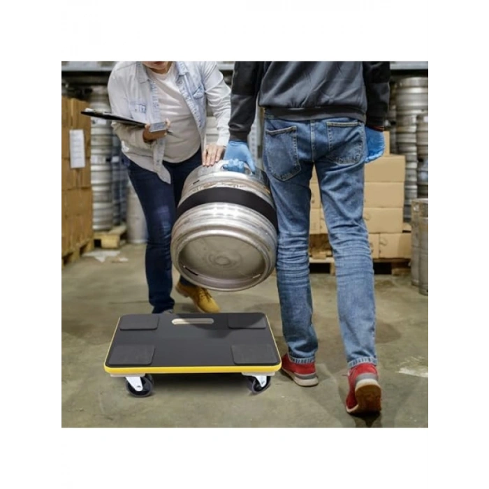 Dört Tekerli Yük ve Paket Taşıma Arabası - 200kg Kapasite