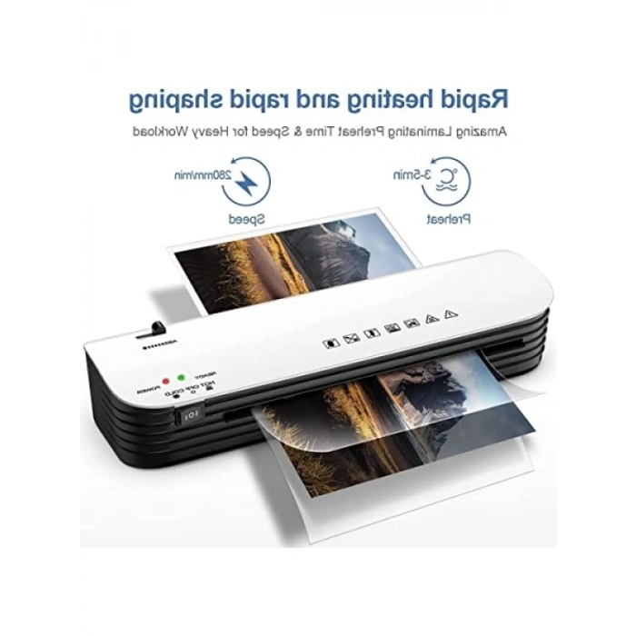 Dsmile SL299 A4 Laminasyon Makinesi Sıcak Soğuk Termal A4 A5 A6