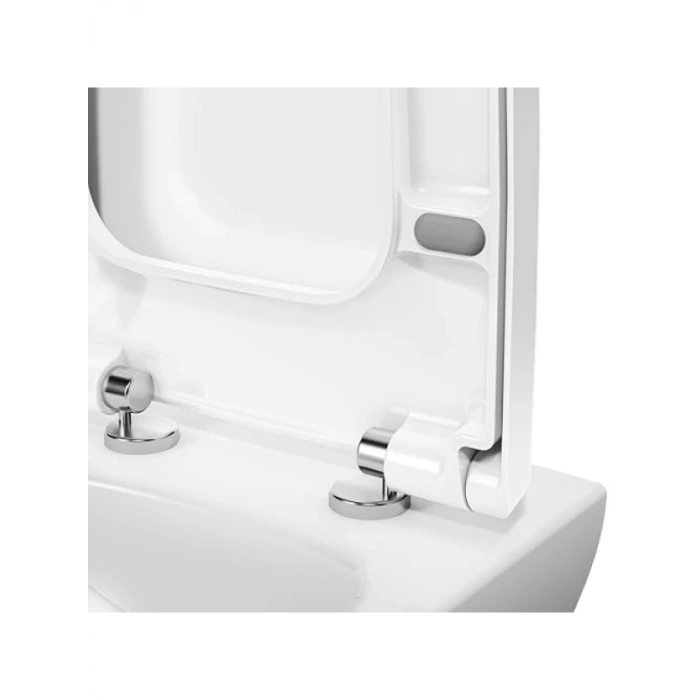 Duroplast Klozet Kapağı - 50.2 x 38.4 x 6.2 cm, Beyaz