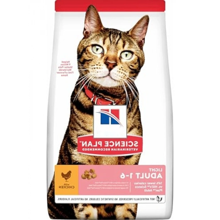 Düşük Aktiviteli Yetişkin Kedi Maması, Tavuklu, 3 kg